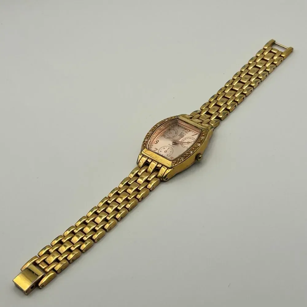NY&C Rose Gold Women’s Fashion Watch Working New Battery